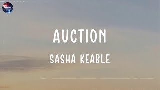 Sasha Keable  AUCTION lyric video [upl. by Sutherlan327]