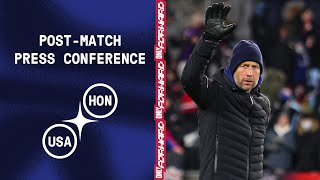 POSTMATCH PRESS CONFERENCE Gregg Berhalter  USMNT vs Honduras  Feb 2 2022 [upl. by Dreeda771]