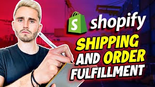 How Shopify Handles Shipping amp Order Fulfillment [upl. by Olleina]