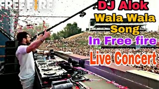 DJ Alok vale vale Freefire song  DJ Alok vala vala song live concert in Brazil [upl. by Lil52]