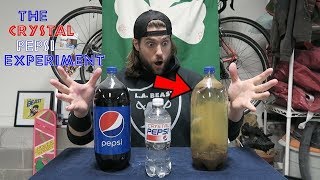 Making My Own Crystal Pepsi Because I Have None Left Science Experiment  LA BEAST [upl. by Ambrosi]