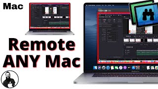 Remote Desktop Mac  Screen Share Mac from ANYWHERE [upl. by Lymann]