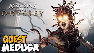 QUEST DA MEDUSA COMPLETA  Assassins Creed Odyssey [upl. by Ibbob]