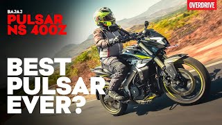 Bajaj Pulsar NS 400Z review Power to the people  odmag [upl. by Ysdnil]