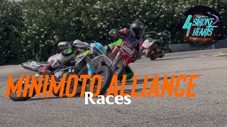 MINI MOTO ALLIANCE Races  Apex Raceway in Lake Perris CA by 4StrokeHearts on CRF 150 250 and 450 [upl. by Denna]