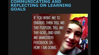 Marzano Instructional Series Learning Goals [upl. by Elyag]