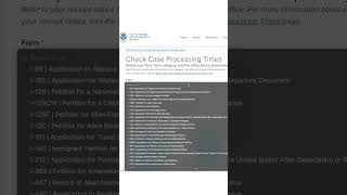 Understanding USCIS Processing Times  How to Check Processing Times [upl. by Sseb779]