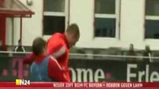 Arjen Robbens fight with Phillip Lahm [upl. by Kala]