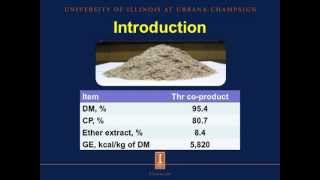 Amino acid digestibility and concentration of DE and ME in a threonine coproduct [upl. by Atiken]