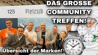 Die GRÖSSTE UHRENMESSE Deutschlands WATCHTIME 2022 Düsseldorf Das Community Treffen und Formex Party [upl. by Odrude]