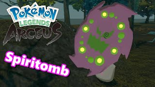 Spiritomb Event  Pokemon Legends Arceus This Is What Happens After Collecting All 107 Wisps [upl. by Zedekiah892]