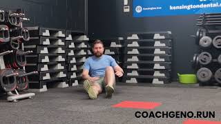 Hip Strengthening for Runners  Seated Hip Flexor Raise [upl. by Airtap]