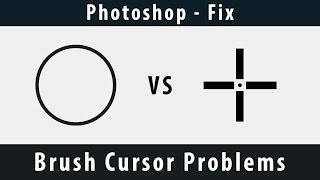 Photoshop  Brush Cursor Problems Fix [upl. by Asiel]