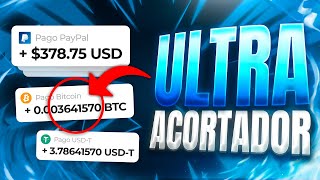 Este es EL MEJOR ACORTADOR de LINKS para GANAR DINERO ✅  CON PRUEBAS DE PAGO [upl. by Dulcia]