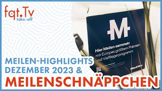 Lufthansa Miles amp More MeilenHighlights und Meilenschnäppchen Vorschau Dezember 2023 [upl. by Anaicilef]