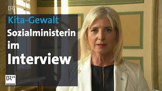 KontroversInterview mit Bayerns Sozialministerin  Kontrovers  BR24 [upl. by Meeharbi]