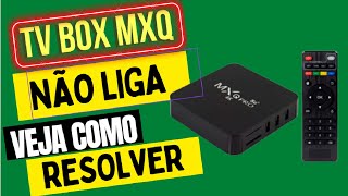 Aparelho TV BOX MXQ PRO 4K 5G não liga [upl. by Gannes]