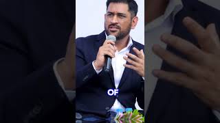 MS Dhoni Famous Quote inspiration history cricket shorts youtubeshorts motivation [upl. by Armallas568]