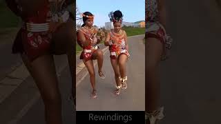 👑 African Native Dance Queens  Rewinding 🌍💃 [upl. by Odlonyer]