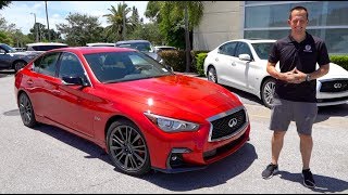 Should you BUY a 2019 Infiniti Q50 Red Sport 400 or wait for a REDESIGN [upl. by Llerad347]