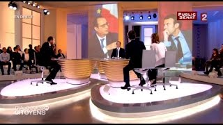 Quand Hollande recadre Macron [upl. by Ronnica]