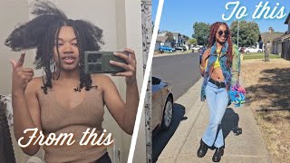 Chaotic Vlog celebrating 400 subs getting my hair done going to 3 parties in one day thrift haul [upl. by Baptista273]