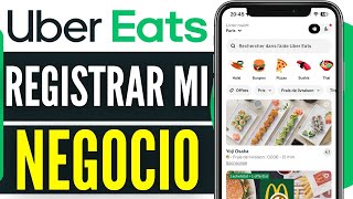 Como Registrar En Uber Eats Mi Negocio 2024 [upl. by Eeldarb551]