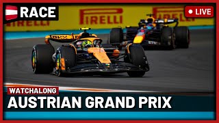 F1 Live Austria GP Race  Commentary  Live Timing [upl. by Nivrae]