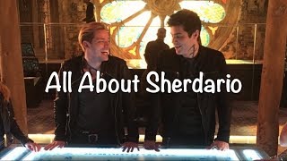 Shadowhunters cast  Dom Sherwood amp Matt Daddario All About Sherdario [upl. by Nihs]