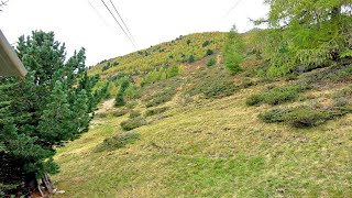 Stillbergalp  Mittelgrat Bergfahrt  sehr spezielle Luftseilbahn bei Davos [upl. by Ekez]