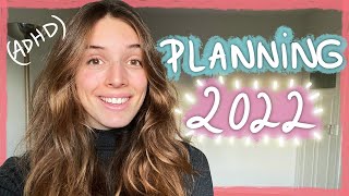 WEEKLY PLANNING  an ADHDfriendly way to plan your weeks in 2022 [upl. by Arvell266]