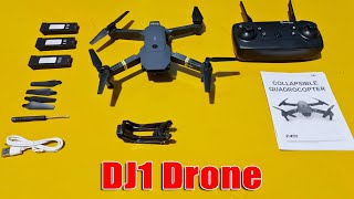 Dj1 Drone Combo Pack Unboxing Review  RC Drone Wifi Camera GPS Water Prices [upl. by Holly960]