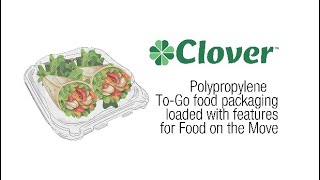 New Clover Hinged Containers Premium Features Not A Premium Price Tag [upl. by Tezil370]