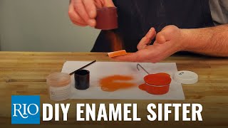 DIY Enamel Sifter [upl. by Aicirpac]