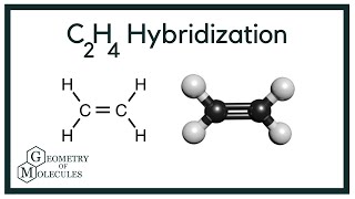 C2H4 Hybridization Ethylene [upl. by Alleiram]