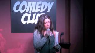 Maya Klausner performing standup at Greenwich Village Comedy Club [upl. by Ientirb]