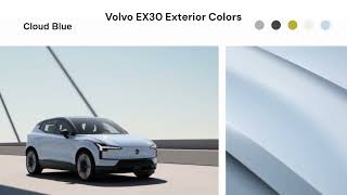 2025 Volvo EX30 Exterior Colors [upl. by Alidia]