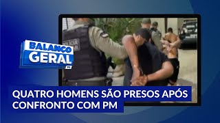 Homens são presos após confronto com PM na comunidade do Caranguejo [upl. by Ahtram]