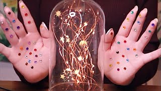 ASMR  1h Sensitive Rhinestone Tapping for Intense Tingles NO TALKING [upl. by Nerrad]