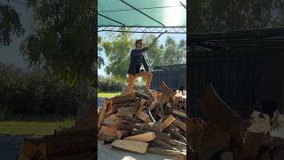 Lavori 68 🪵🔥lavori cantieri legna organize satysfing autunno freddo casa vlog [upl. by Aihsele]