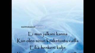 Happoradio  Pelastaja Lyrics [upl. by Anawik]