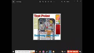 A01 A015F Frp Bypass with Test Point UNLOCK TOOL [upl. by Anitahs]