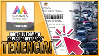 Como sacar el formato de pago de tenencia y refrendo 2023 ESTADO DE MEXICO  Pagar tenencia en linea [upl. by Mook321]