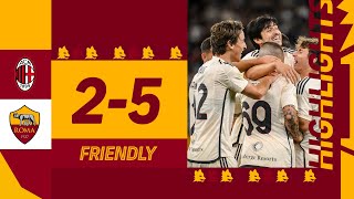 🤚 VINCIAMO A PERTH MILAN 25 ROMA  AMICHEVOLE  HIGHLIGHTS [upl. by Atinahs]