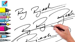 How to Design your Own Awesome Autograph Signature Real Easy [upl. by Perren]