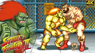 Street Fighter II  Blanka Arcade  1991 4K 60FPS [upl. by Fullerton]