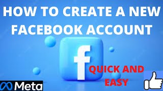 How to Create a Facebook Account [upl. by Merrie]