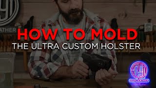 How to Properly Mold the 1791 Gunleather Ultra Custom Holster2020 Guns amp Ammo holster of the year [upl. by Avis63]