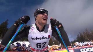 Highlights der Tour de Ski  Weltcupsieg von Dario Cologna [upl. by Aisauqal]