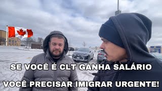 Se você e CLT ganha menos de 3 mil reais você precisa imigrar urgente sendo sincero nesse vídeo [upl. by Imeaj]